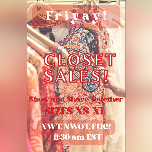 Free People Other - LIVE SHARE SHOW FLYER!